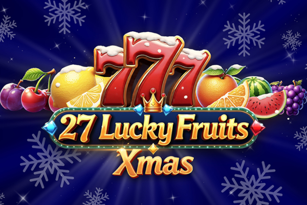 27 Lucky Fruits Xmas – Original-Promografik, kein Gameplay